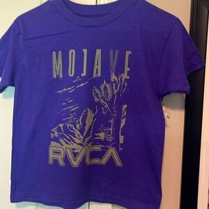 Purple RVCA boys small shirt